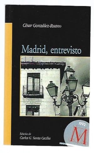 Seller image for MADRID, ENTREVISTO for sale by Desvn del Libro / Desvan del Libro, SL