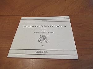"Mineralogy And Petrology", Separately Issued Chapter Vii Of "Geology Of Southern California, Bul...