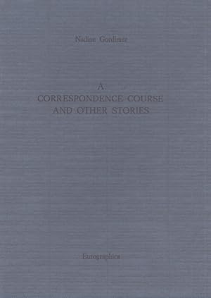 A Correspondence Course and Other Stories (Limited edition, Signed)
