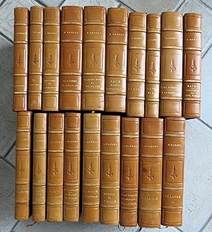 Seller image for OEUVRES COMPLETES ILLUSTREES. 20 tomes en 19 volumes.COMPLET for sale by la petite boutique de bea