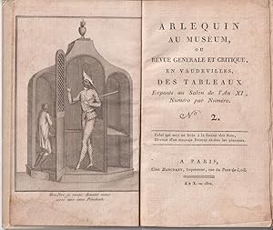 Arlequin au muséum, ou Revue générale et critique en vaudevilles, des tableaux exposés au salon d...