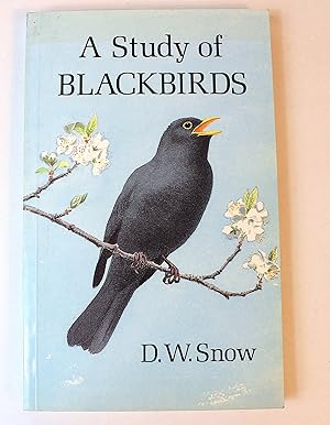 Imagen del vendedor de A Study of Blackbirds a la venta por Peak Dragon Bookshop 39 Dale Rd Matlock