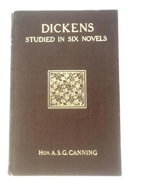 Immagine del venditore per Dickens Studied in Six Novels venduto da World of Rare Books