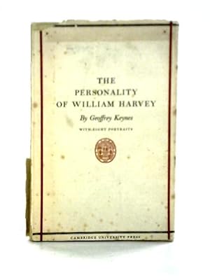 Bild des Verkufers fr The Personality of William Harvey zum Verkauf von World of Rare Books