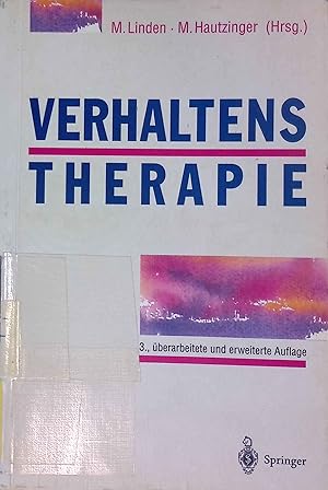 Immagine del venditore per Verhaltenstherapie: Techniken, Einzelverfahren und Behandlungsanleitungen. venduto da books4less (Versandantiquariat Petra Gros GmbH & Co. KG)