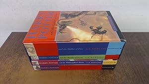 Imagen del vendedor de Harry Potter Paperback Box Set: Four Volumes a la venta por BoundlessBookstore