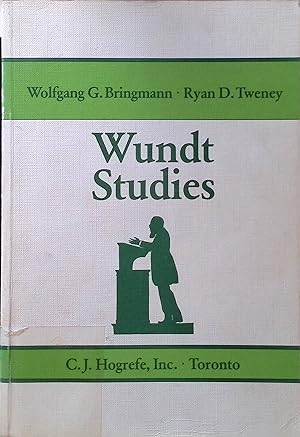 Imagen del vendedor de Wundt Studies A Centennial Collection a la venta por books4less (Versandantiquariat Petra Gros GmbH & Co. KG)