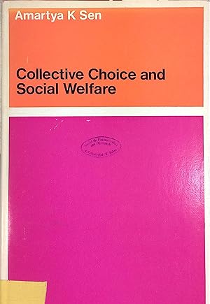 Bild des Verkufers fr Collective Choice and Social Welfare Mathematical Economic Texts, 5 zum Verkauf von books4less (Versandantiquariat Petra Gros GmbH & Co. KG)