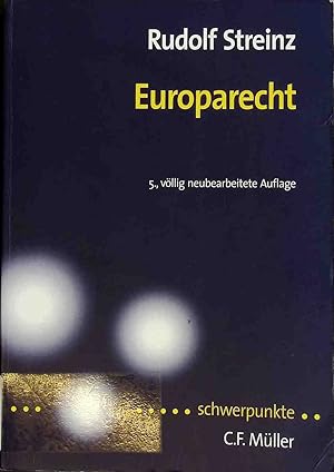 Bild des Verkufers fr Europarecht. Schwerpunkte ; Bd. 12 zum Verkauf von books4less (Versandantiquariat Petra Gros GmbH & Co. KG)