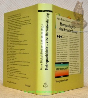 Seller image for Mehrsprachigkeit - eine Herausforderung. Reihe Sprachlandschaft, SPL Band 13. for sale by Bouquinerie du Varis