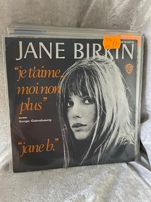 Je T'aime. Moi Non Plus - Jane Birkin - Golden 12 - Single 7" Vinyl 239/13