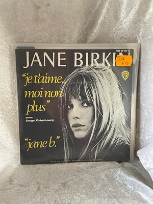 Jane Birkin Avec Serge Gainsbourg - Je T'aime . Moi Non Plus / Jane B. - Warner Bros. Records - W...