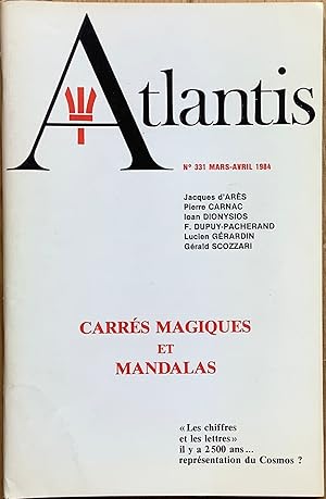 Revue Atlantis n°331 (mars-avril 1984) : Carrés magiques et Mandalas.