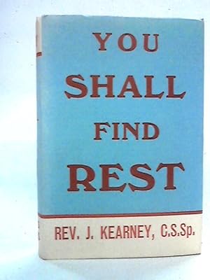 Imagen del vendedor de You Shall Find Rest a la venta por World of Rare Books