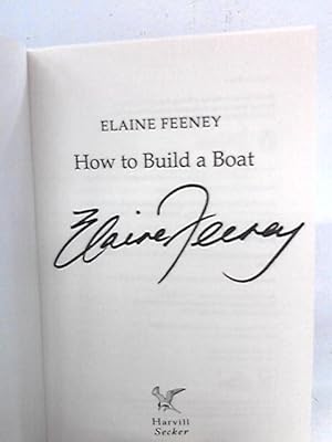 Bild des Verkufers fr How to Build a Boat zum Verkauf von World of Rare Books