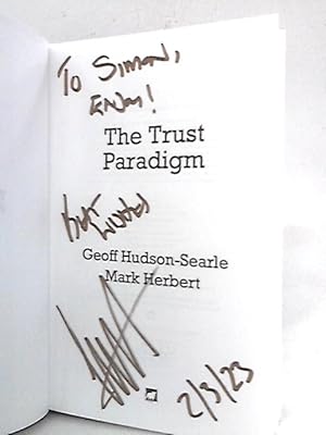 Seller image for The Trust Paradigm for sale by World of Rare Books