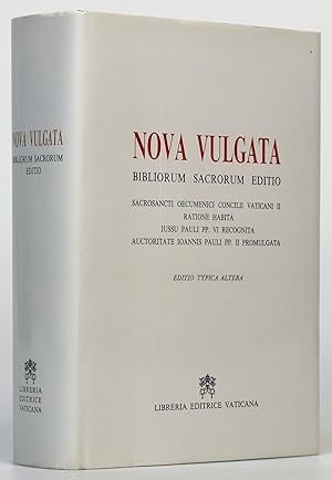 Nova Vulgata. Bibliorum Sacrorum editio. Sacrosancti Oecumenici Concilii Vaticani II, ratione hab...