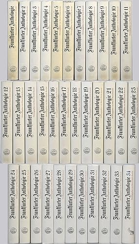 Seller image for Frankfurter Anthologie. Gedichte und Interpretationen. Band 1-34. (34 Bnde, komplett). for sale by Antiquariat Lenzen