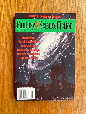 Seller image for Fantasy and Science Fiction March 2002 for sale by Scene of the Crime, ABAC, IOBA