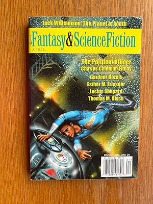 Image du vendeur pour Fantasy and Science Fiction April 2002 mis en vente par Scene of the Crime, ABAC, IOBA