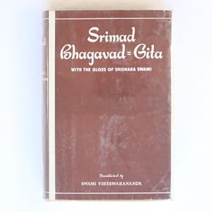 Bild des Verkufers fr Srimad Bhagavad-Gita with the gloss of Sridhara Swami zum Verkauf von Fireside Bookshop