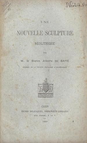 Imagen del vendedor de Une nouvelle sculpture nolithique a la venta por Librairie Lalibela