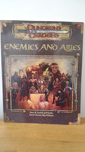Imagen del vendedor de Enemies and Allies- Dungeons & Dragons Accessory paperback book a la venta por Jason Hibbitt- Treasured Books UK- IOBA