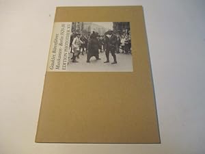 Seller image for Gaukler, Brenfhrer, Musikanten Berlin 1920-1930. for sale by Ottmar Mller