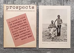 Prospects #3 Ottobre 1972. Note di arte contemporanea redatte da Luciano Inga-Pin