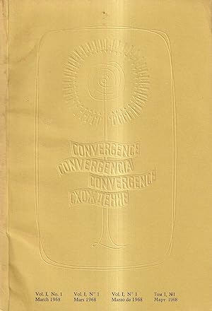 Convergence / Convergencia / Schozdenie. An international journal of adult education - Vol. I, n....
