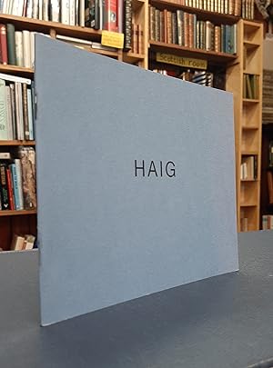 Imagen del vendedor de Haig: 4th June - 27th June 2001 at The Scottish Gallery a la venta por Edinburgh Books