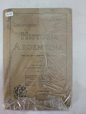 Imagen del vendedor de Lecciones de historia argentina a la venta por SoferBooks