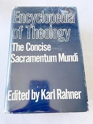 Seller image for 1975 HC Encyclopedia of Theology: The Concise Sacramentum Mundi for sale by Miki Store