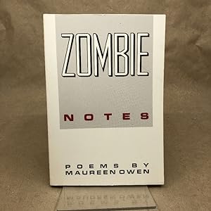 Zombie Notes: Poems