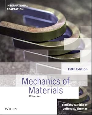 Bild des Verkufers fr Mechanics Of Materials, 5th Edition, International Adaptation zum Verkauf von GreatBookPricesUK
