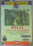 Image du vendeur pour Bielsa: Cotiella, Suelza, Pea Montaesa + Mapa despegable mis en vente par Almacen de los Libros Olvidados