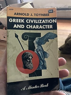 Seller image for greek civilization and character for sale by A.C. Daniel's Collectable Books