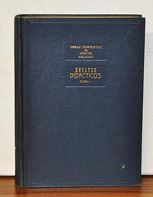 Immagine del venditore per Ensayos Didacticos, Tomo I. Edicion Conmemorativa del Gobierno de Puerto Rico 1839-1939 venduto da Cat's Cradle Books