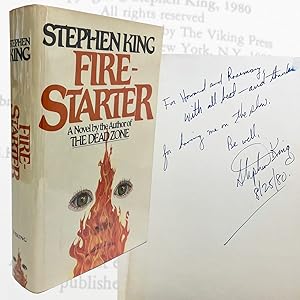 Seller image for Stephen King "Firestarter" Slipcased Signed First Edition, First Printing Association Book, Date Of Publication w/COA for sale by veryfinebooks