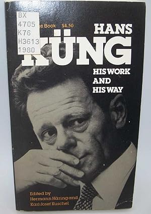 Seller image for Hans Kung: His Work and His Way for sale by Easy Chair Books