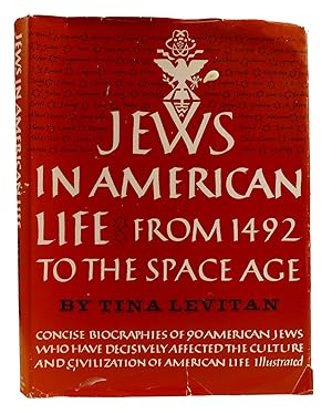 Immagine del venditore per JEWS IN AMERICAN LIFE venduto da Rare Book Cellar