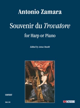 Image du vendeur pour Souvenir du "Trovatore" per Arpa o Pianoforte mis en vente par Libreria Studio Bosazzi
