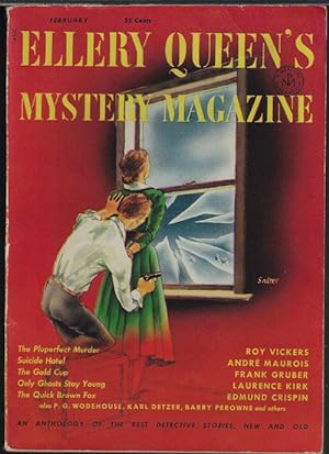 Seller image for ELLERY QUEEN'S Mystery Magazine: February, Feb. 1952 for sale by Books from the Crypt