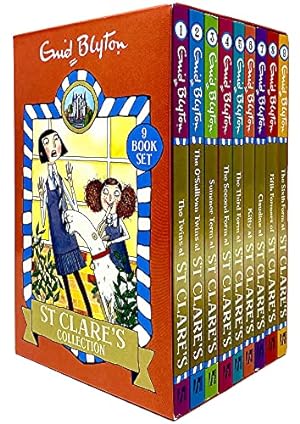 Seller image for St Clare's Collection 9 Books Box Set by Enid Blyton (Sixth Form, Fifth Formers, Claudine, Third Form, Second Form, Summer Term, O'Sullivan Twins & Twins) for sale by WeBuyBooks 2