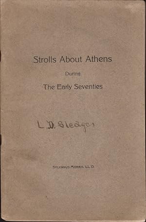 Strolls About Athens during The Early Seventies