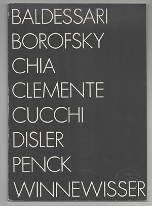 Seller image for Baldessari, Borofsky, Chia, Clemente, Cucchi, Disler, Penck, Winnewisser for sale by Jeff Hirsch Books, ABAA