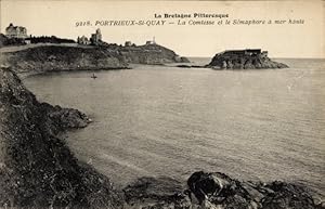 Ansichtskarte / Postkarte Saint Quay Portrieux Cotes d'Armor, Comtesse, Semaphore a mer haute