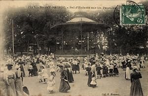 Ansichtskarte / Postkarte Saint Brieuc Côtes d'Armor, Bal d'Enfants sur les Promenade