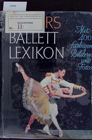 Bild des Verkufers fr Knaurs Ballett Lexikon. zum Verkauf von Antiquariat Bookfarm