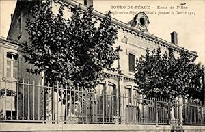 Ansichtskarte / Postkarte Bourg de Péage Drôme, Ecole de Filles